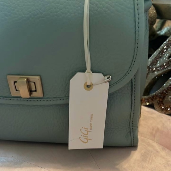 Mint green Gigi satchel. - Picture 3 of 5